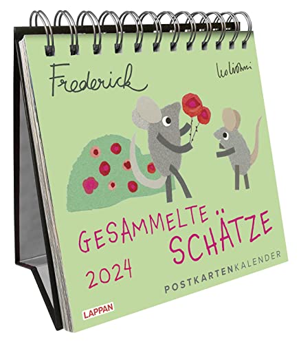 Frederick – Gesammelte Schätze 2024 (Frederick von Leo Lionni): Postkartenkalender | Tischkalender mit Spiralbindung und 53 inspirierenden Postkarten zum Heraustrennen und Versenden